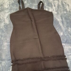 BCBGMaxAzria Black Knit Bodycon Dress
